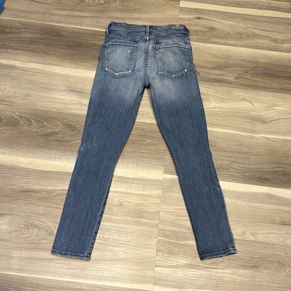 Citizens of Humanity distressed skinny blue denim jeans size 26 - Picture 8 of 10